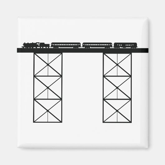 Eisenbahnbrücke Magnet (Vorne)