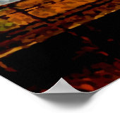 Eisenbahnbrücke Poster (Ecke)