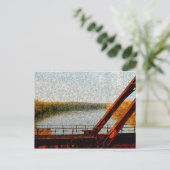 Eisenbahnbrücke Postkarte (Stehend Vorderseite)