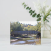 Eisenbahnbrücke Postkarte (Stehend Vorderseite)
