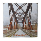 Eisenbahnbrücke Tile Fliese (Vorderseite)