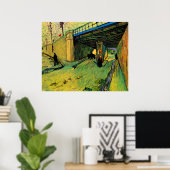 Eisenbahnbrücke über Montmajour durch Vincent van Poster