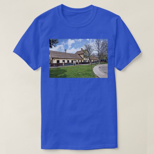 Eisenbahndepot Durango und Silverton T-Shirt (Design vorne)