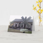 "Eisenbahndepot" Karte (Gelbe Blume)