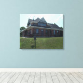 Eisenbahndepot Leinwanddruck (Insitu (Holzboden))