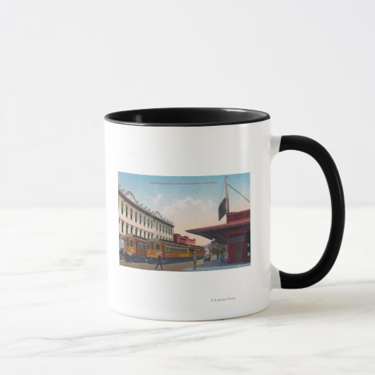 Eisenbahndepot Nord Electric Tasse (Rechts)