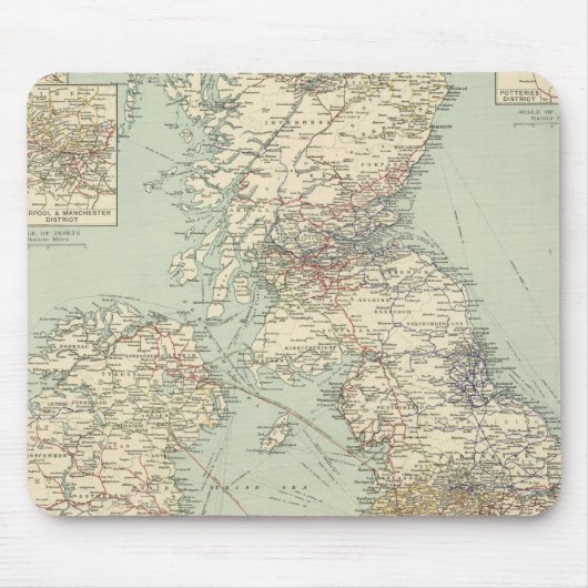 Eisenbahnen der Britischen Inseln Mousepad (Vorne)