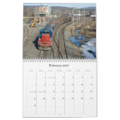 Eisenbahnen der Ostküste V1 Kalender (Feb 2027)