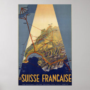 Eisenbahnen der Schweiz Poster