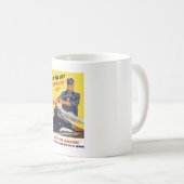 Eisenbahnen sind die erste Verteidigungslinie -- Kaffeetasse (VorderseiteRechts)