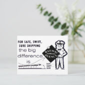 EisenbahnExpress Agentur 1959 Postkarte (Stehend Vorderseite)