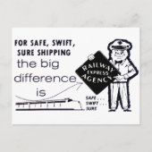 EisenbahnExpress Agentur 1959 Postkarte (Vorderseite)