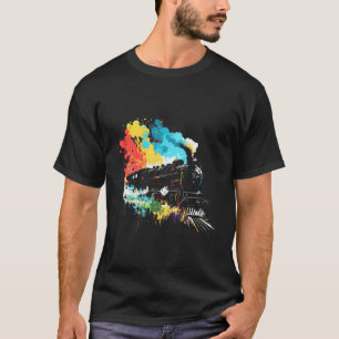 Eisenbahngleis Lago Maggiore Ristorante da Valenti T-Shirt