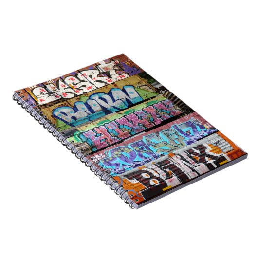 Eisenbahngraffiti-Notebook Notizblock (Rechte Seite)