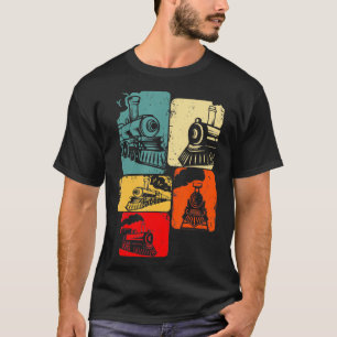 Eisenbahningenieur Eisenbahn Dampfzug Locomo T-Shirt