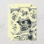 Eisenbahningenieur Postkarte (Vorne/Hinten)