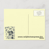 Eisenbahningenieur Postkarte (Rückseite)