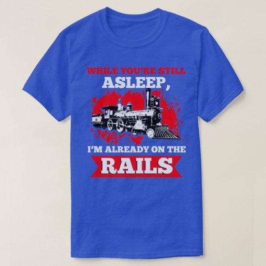 Eisenbahningenieur T-Shirt (Design vorne)