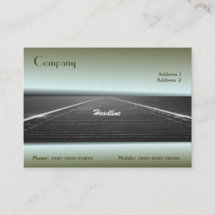 Eisenbahnkarte Visitenkarte