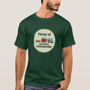 Eisenbahnkids-Züge und Gleise Eltern T - Shirt