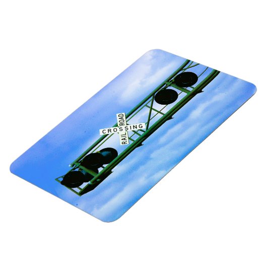 Eisenbahnkreuz-Hebel - Invertierter Kreuzbuck Magnet (Linke Seite)