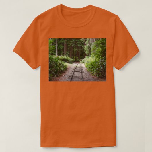 Eisenbahnleichter Wald T-Shirt (Design vorne)