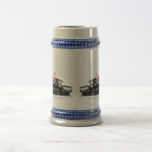Eisenbahnliebhaber Bierglas (Mittel)