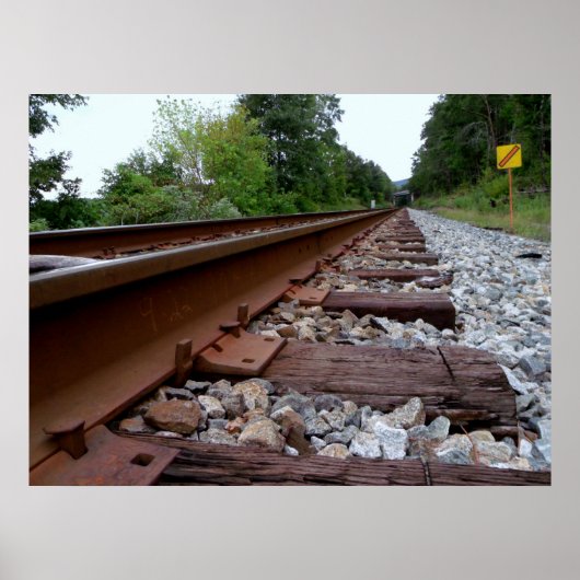 Eisenbahnlinie Poster (Vorne)