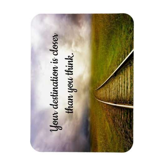 Eisenbahnlinien des Lebens Magnet (Vertikal)