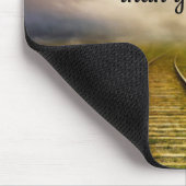 Eisenbahnlinien des Lebens Mousepad (Ecke)