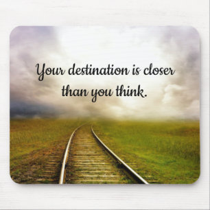 Eisenbahnlinien des Lebens Mousepad