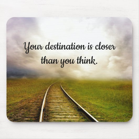 Eisenbahnlinien des Lebens Mousepad (Vorne)