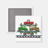 Eisenbahnmagnete für Auto Magnet (Vorderseite/Rückseite)