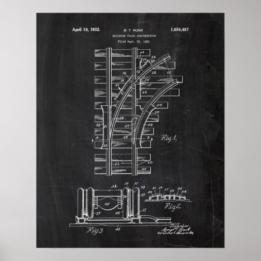 Eisenbahnpatent Poster