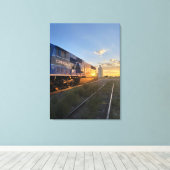 Eisenbahnstadt Leinwanddruck (Insitu (Holzboden))