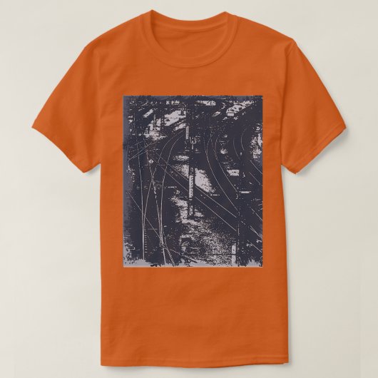 Eisenbahnstil 1 T-Shirt (Design vorne)
