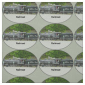 Eisenbahnstoff Stoff (Muster)