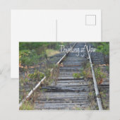 Eisenbahnstrecken, Denken Sie an Sie Postkarte (Vorne/Hinten)