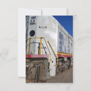 Eisenbahnwagen Eins Ankündigung