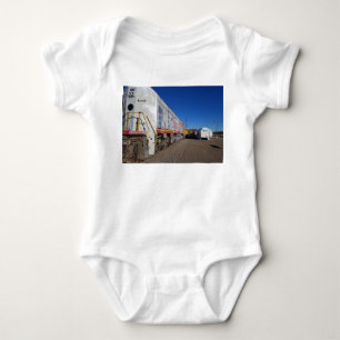 Eisenbahnwagen Eins Baby Strampler