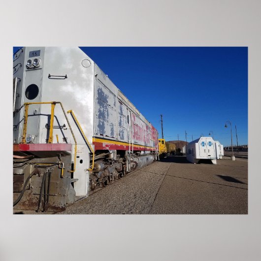 Eisenbahnwagen Eins Poster (Vorne)
