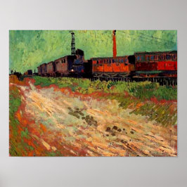 Eisenbahnwagen (F466) Van Gogh Fine Art Poster