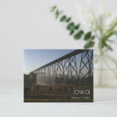 Eisenbahnwagen Postkarte (Stehend Vorderseite)