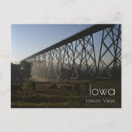 Eisenbahnwagen Postkarte