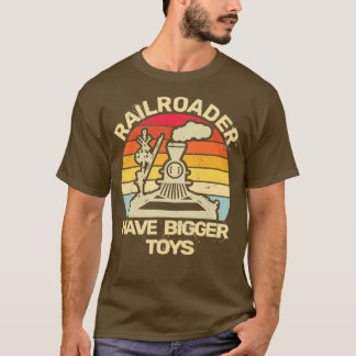 Eisenbahnzüge für Männer: Vintager Triebwagen oder T-Shirt