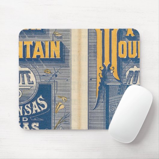 Eisenbergroute Mousepad (Mit Mouse)