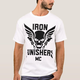 Eisenbestrafer-Logo S-Ärmel T-Shirt Männer 3XL