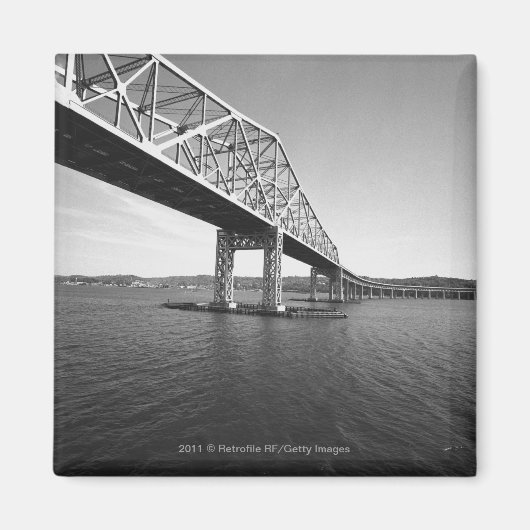 Eisenbrücke B&W Magnet (Vorne)