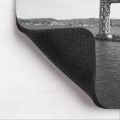 Eisenbrücke B&W Mousepad (Ecke)