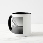 Eisenbrücke B&W Tasse (Vorderseite Links)